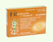 Fit Karotén + vit. E, 60 toboliek